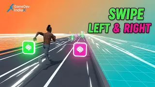 Unity Tutorial Create Swipe Left and Right Movement for Mobile Games