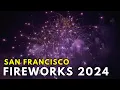 Fourth of July Fireworks in San Francisco Fisherman s Wharf 2024