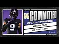 WATCH Dylan Robinson commits to Washington LIVE on 247Sports