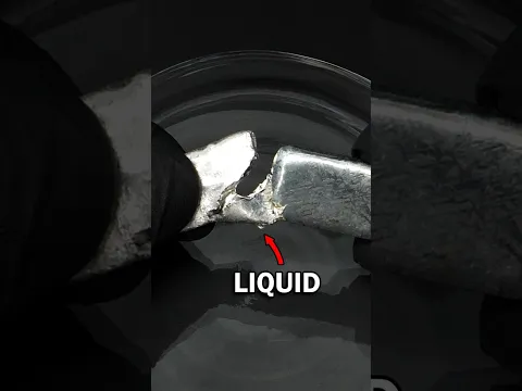 These metals melt when pushed together