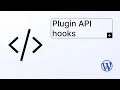 Plugin API Hooks