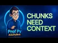 Parent Document Retrieval with Chroma in Python Return Full Context from Chunk Search