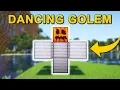 How to Make a Dancing Iron Golem in Minecraft Tutorial