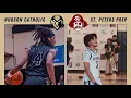 Hudson Catholic Hawks vs St Peter s Prep Marauders - HCIAL Boys Basketball Championsh p