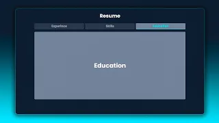 Create Interactive Tabs with HTML CSS JavaScript Smooth UI Design