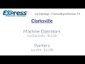 Express Employment - March 2020 Job Opportunities in Dickson and Clarksville TN