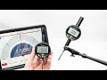 BlueDial Flat Wireless Digital Dial Indicator for Deflection Measurement
