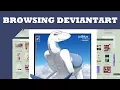 Browsing Deviantart Anthro Planes and More