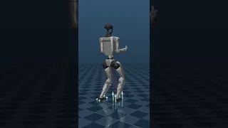 Unitree G1 Humanoid Robot Walking Simulation in MuJoCo