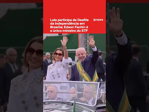 Lula participa de Desfile da Independência em Brasília