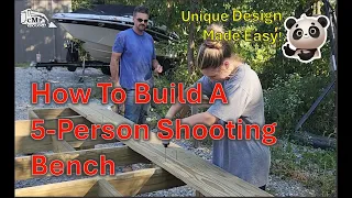 DIY 5-Person Shooting Bench Build Perfect for Family Friends