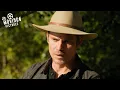 Raylan Gets Into A Shootout With A Couple Of Dummies Justified Timothy Olyphant James LeGros