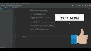 Digital Clock Using Java