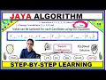Learn JAYA Optimization Algorithm Step-by-Step with Example Metaheuristic Algorithms xRay Pixy