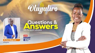 🔴OLUJJULIRO WITH PS SARAH LUBOYERA MUGERWA AND PS TOM B MUGERWA || 30.08.2026