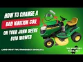 Replacing the Ignition Coil on your John Deere D110 Mower and why you probably should