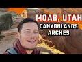 Weekend in Moab Utah Exploring Canyonlands and Arches National Park itinerary road trip pt 2