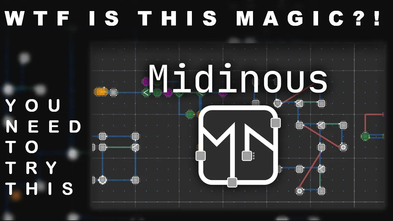 The Video Game That Makes Music - MIDINOUS, Non-Linear Sequencer