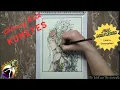 Magical Colors on a Beautiful Elf My Coloring Journey Free Coloring Page Download in Description