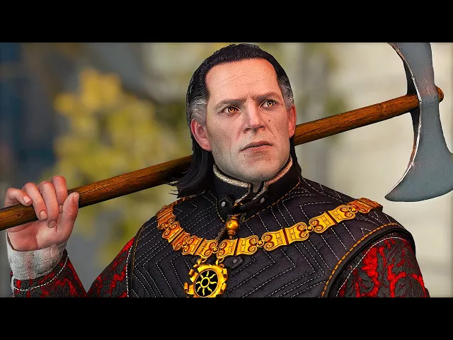 Witcher 3: Emhyr Cuts the Old Tree in Vizima | Deleted Scene