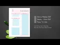 Personal Daily Planner Template Printable PDF