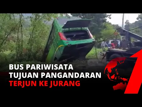 Diduga Akibat hilang Kendali, Sebuah Bus Pariwisata di Tasikmalaya Masuk Jurang | tvOne