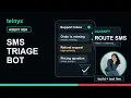 Build an AI SMS Triage Bot on Edge Compute