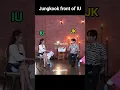 JK with IU wait for end 🤣#bts #jungkook #btsfunny #shorts