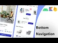 Modern android ecommerce app Bottom Navigation