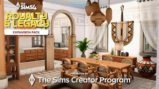bright cliff apartments african inspired apartment in ondarion the sims 4 royalty u0026 legacy ep