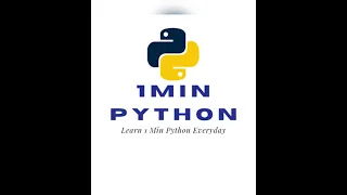 Function with lists in python 1 minute python lesson 27