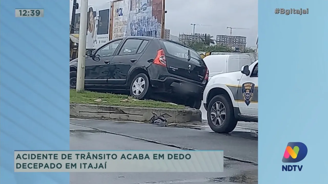 Briga de trânsito acaba em dedo decepado, Greve dos caminhoneiros não tem adesão na região de Itajaí