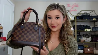 Louis Vuitton Damier Ebene Alma BB Full Handbag Review after 5 years