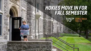 New Hokies move-in for the fall 2025 semester