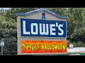 Spirit Halloween in a Lowe s