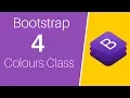 Bootstrap 4 - Color Class Tutorials for beginners