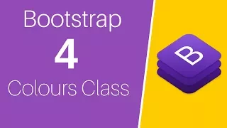 Bootstrap 4 - Color Class Tutorials for beginners