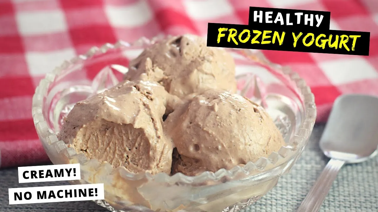 Resep Black Frozen Yoghurt
