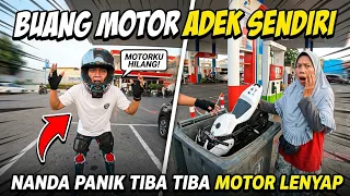 Mamposss❗Motor lenyap seketika saat di tinggal pergi 