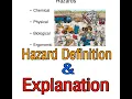 Hazards definition what is hazard definition types of hazards safety s safety