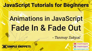 35 - Basic Animations in JavaScript Part