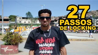 Learn to do 27 locking steps | Aprenda a fazer 27 passos de locking - Black-A fernando