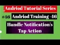 Android tutorial 2018 46 Set the notification720P