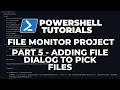 PowerShell Tutorials File Integrity Monitor Project - Part 5