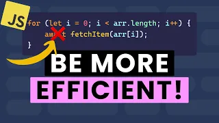 5 Tips for Writing BETTER For Loops in JavaScript