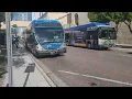 Miami-Dade Transit 2015 NABI 60-BRT Hev Hybrid On Route 77
