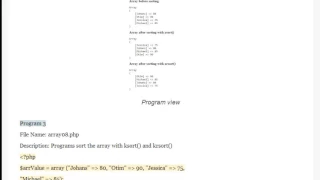 Array Functions Examples in PHP