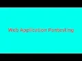 Introduction Of Web Application Pentesting EP - 1