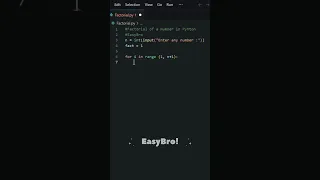 Python Factorial Program A Step-by-Step Tutorial EasyBro