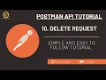 Postman API Testing Tutorial 10 - DELETE Requests for Removing Data